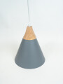 Lampara De Mesa Shima Gris