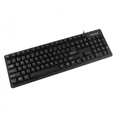 Teclado Meetion USB K202 Impermeable Negro Teclado Meetion USB K202 Impermeable Negro