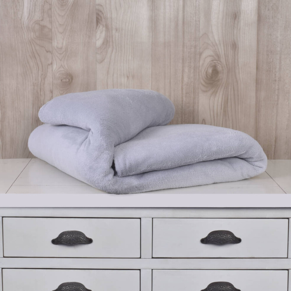 Manta Soft Gris 240x240 cm