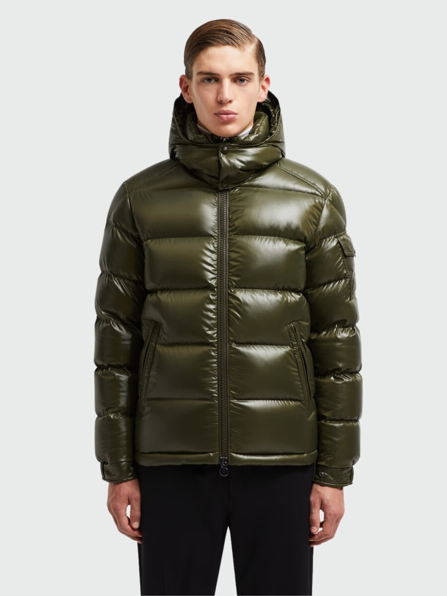 Moncler - Chaqueta rellena de plumas con capucha desmontable, Maya 