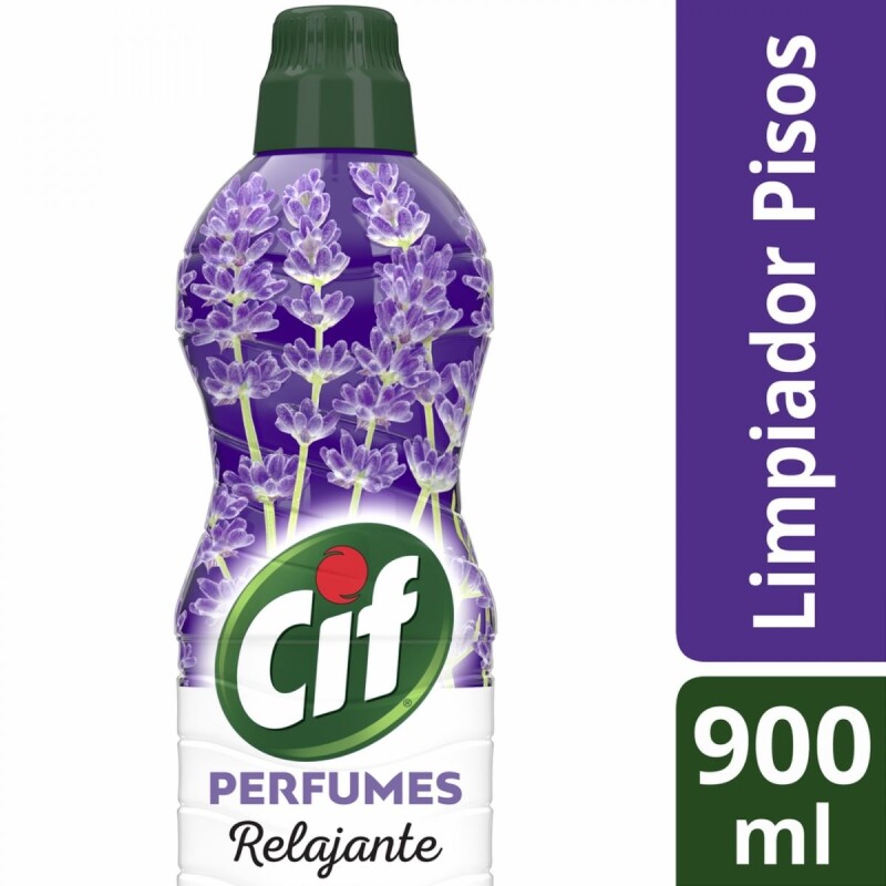 Limpiador Líquido CIF para Pisos Perfume Relajante 900 ML