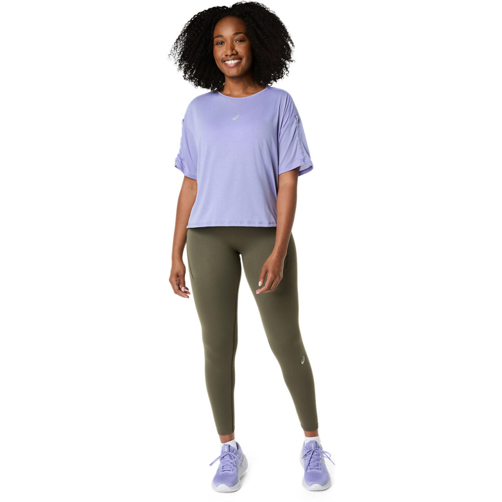 Polo Running Nagino Run Adjustable SS Top Mujer Bluebell