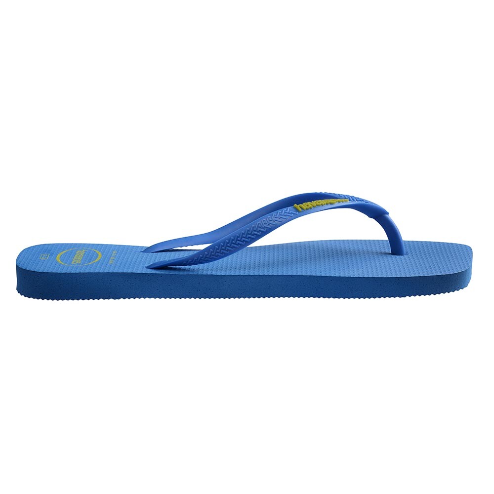 Sandalias Havaianas Slim Square Logo Pop Up Mujer Lieno De Colores