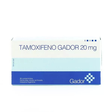 Tamoxifeno 20 Mg Gador 30 COM Tamoxifeno 20 Mg Gador 30 COM