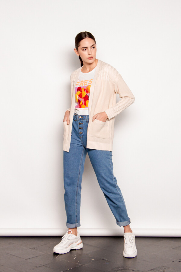 SACO MARGA Beige