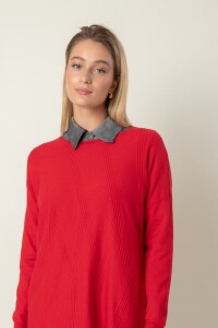 BUZO TALCO Rojo