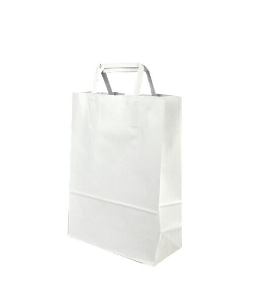 Bolsa lisa acuario 22x10x30 cm BLANCO