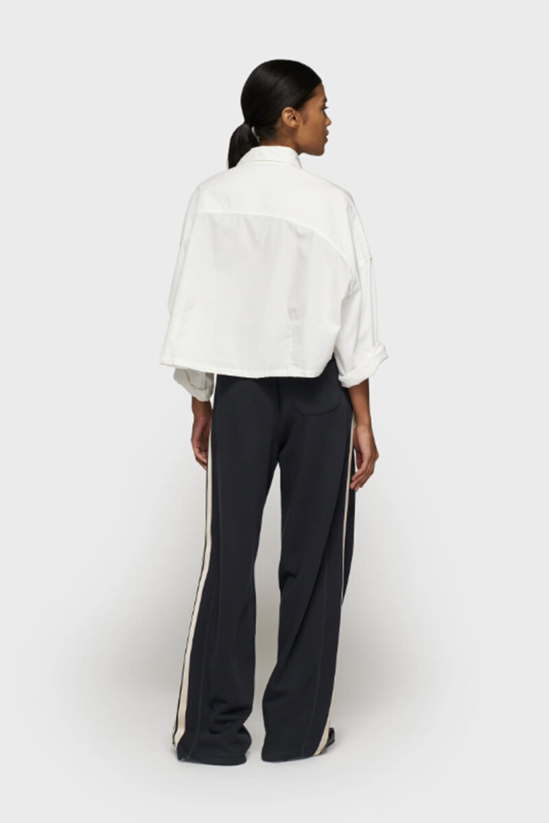 OVERSIZED CROPPED SHIRT Crudo