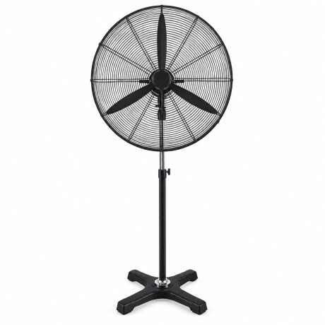Ventilador Pie Industrial Oscilante 3 Vel 180W Cuori Uragano Negro