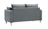 Sofá 3 cps OSLO Gris Oscuro PREVENTA