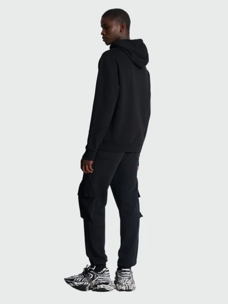 Balmain - Canguro con estapado Balmain Paris Negro