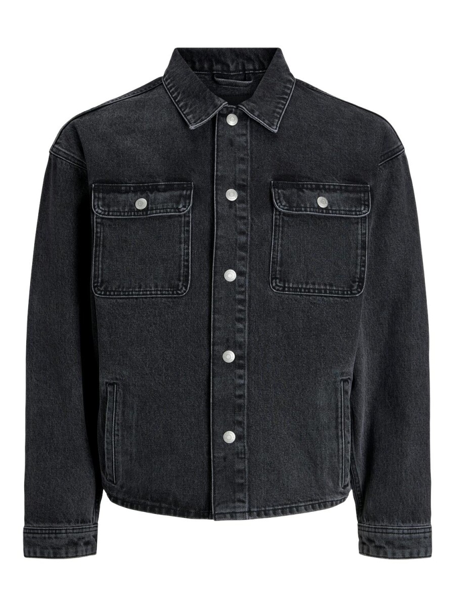 Sobrecamisa Chase Efecto Denim - Black Denim 