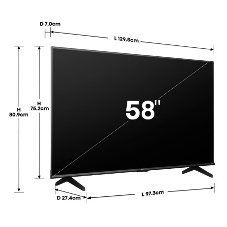 HISENSE SMART TV UHD 58 V01