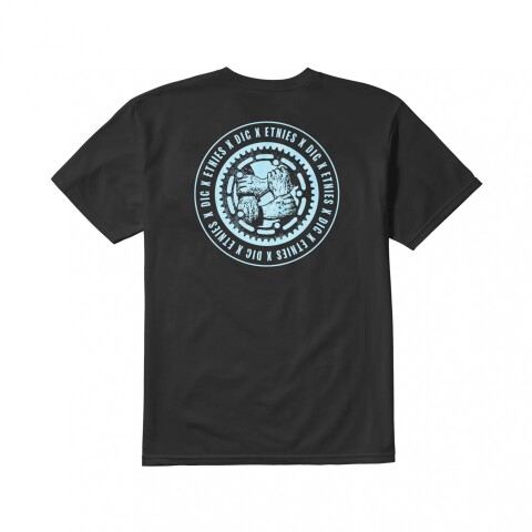 REMERA ETNIES X DIG Black