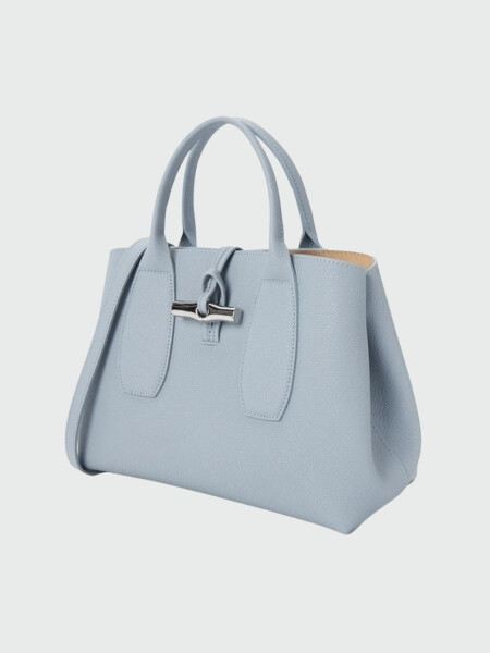 Longchamp -Cartera de cuero con gran capacidad, Roseau 0