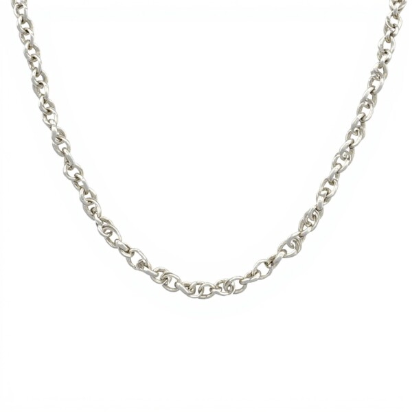 Cadena Rolo doble- Plata 925 - Sin Piedra - CD3265 sinpiedra