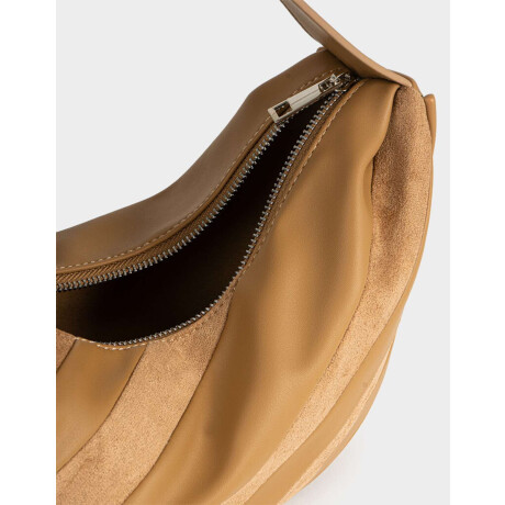 Cartera Mini Saca Camel Marron Camel
