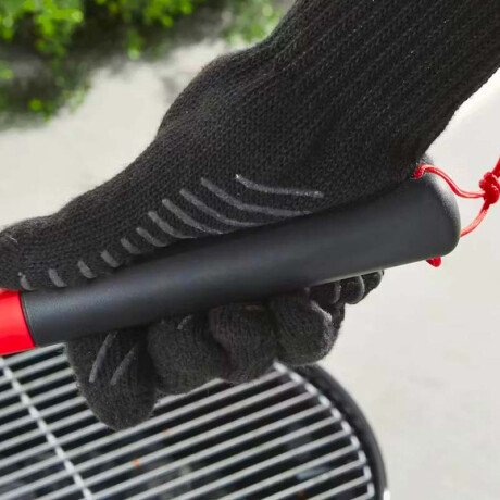 Cepillo de Limpieza Weber Triple Negro/Rojo