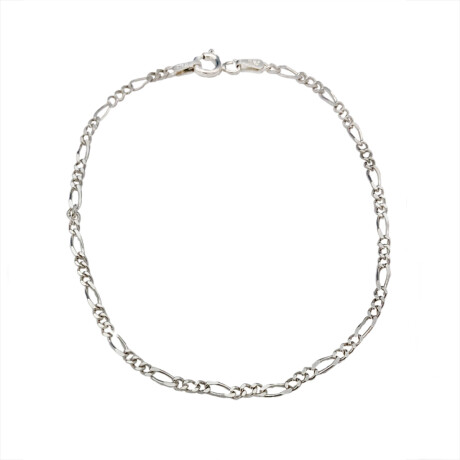 Pulsera de plata 925, FIGARO. Pulsera de plata 925, FIGARO.