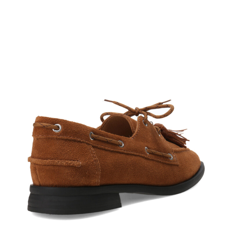 Zapato de Mujer Bottero Mocasin Marrón Caramelo