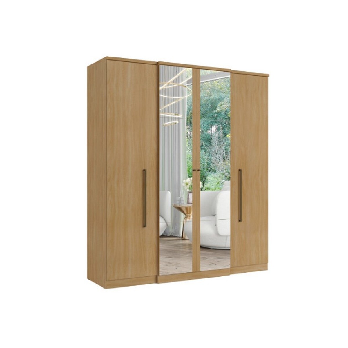 ROPERO SPLENDORE 4 PUERTAS NGL/PGL 