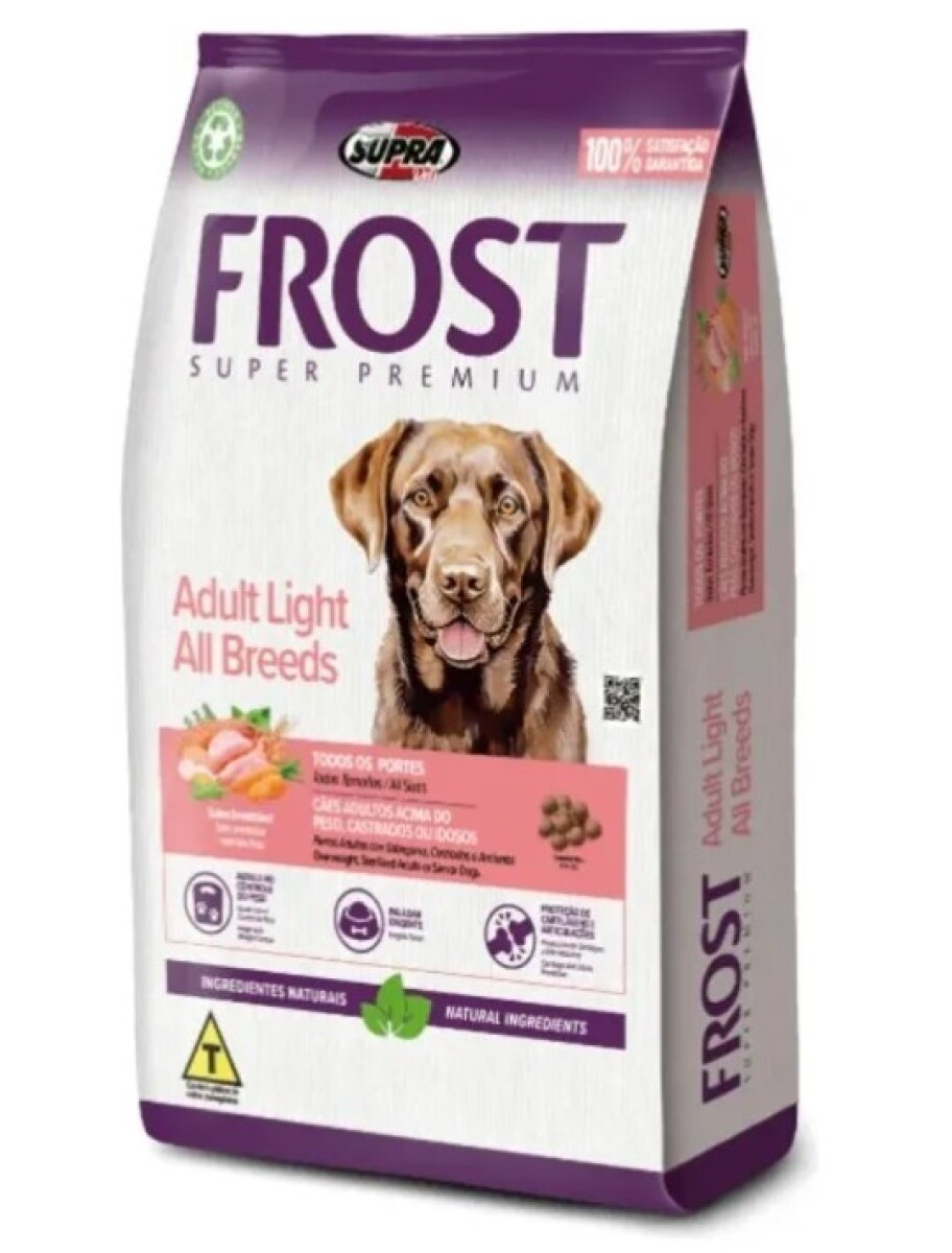 ALIMENTO FROST ADULT LIGHT TODAS LAS RAZAS 15KG 