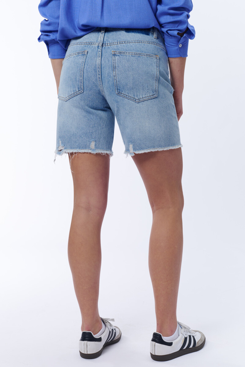Bermuda jean Azul