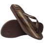 Sandalias Havaianas Color Essential Hombre Marron Oscuro/Marron Oscuro