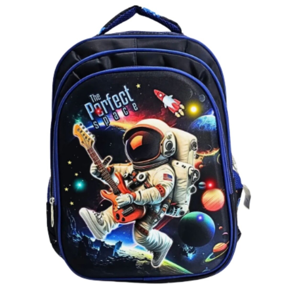Mochilas Escolares Estampadas Con Luces - Astronauta 