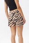 SHORT ASTOR PRINT Zebra