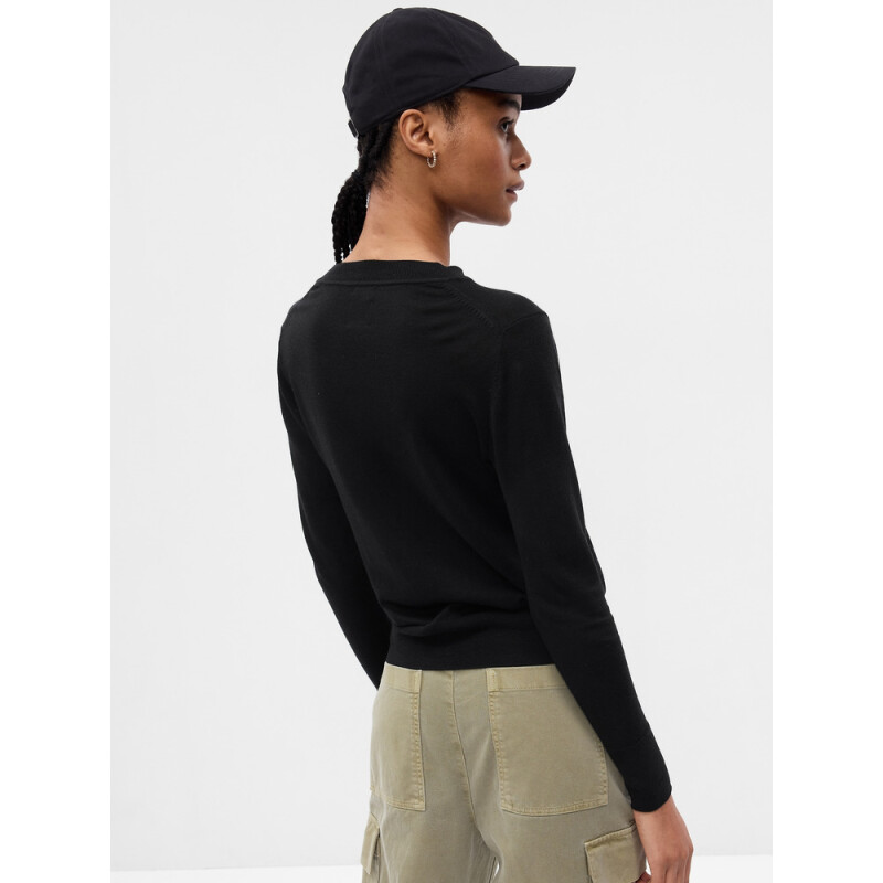 OC MERINO PULLOVER BLACK