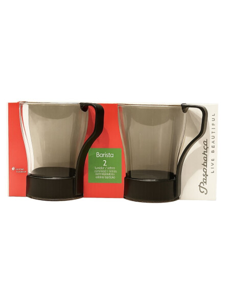 SET X2 MUG 240CC BARISTA PASABAHCE SET X2 MUG 240CC BARISTA PASABAHCE