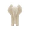 FIGURA ELEFANTE CERAMICA MARFIL 25X30CM Unica