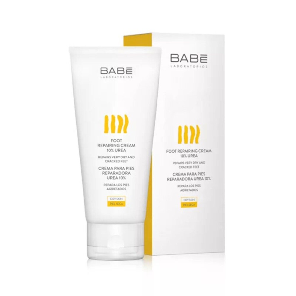 BABE CREMA REPARADORA P/PIES C/UREA10% F única