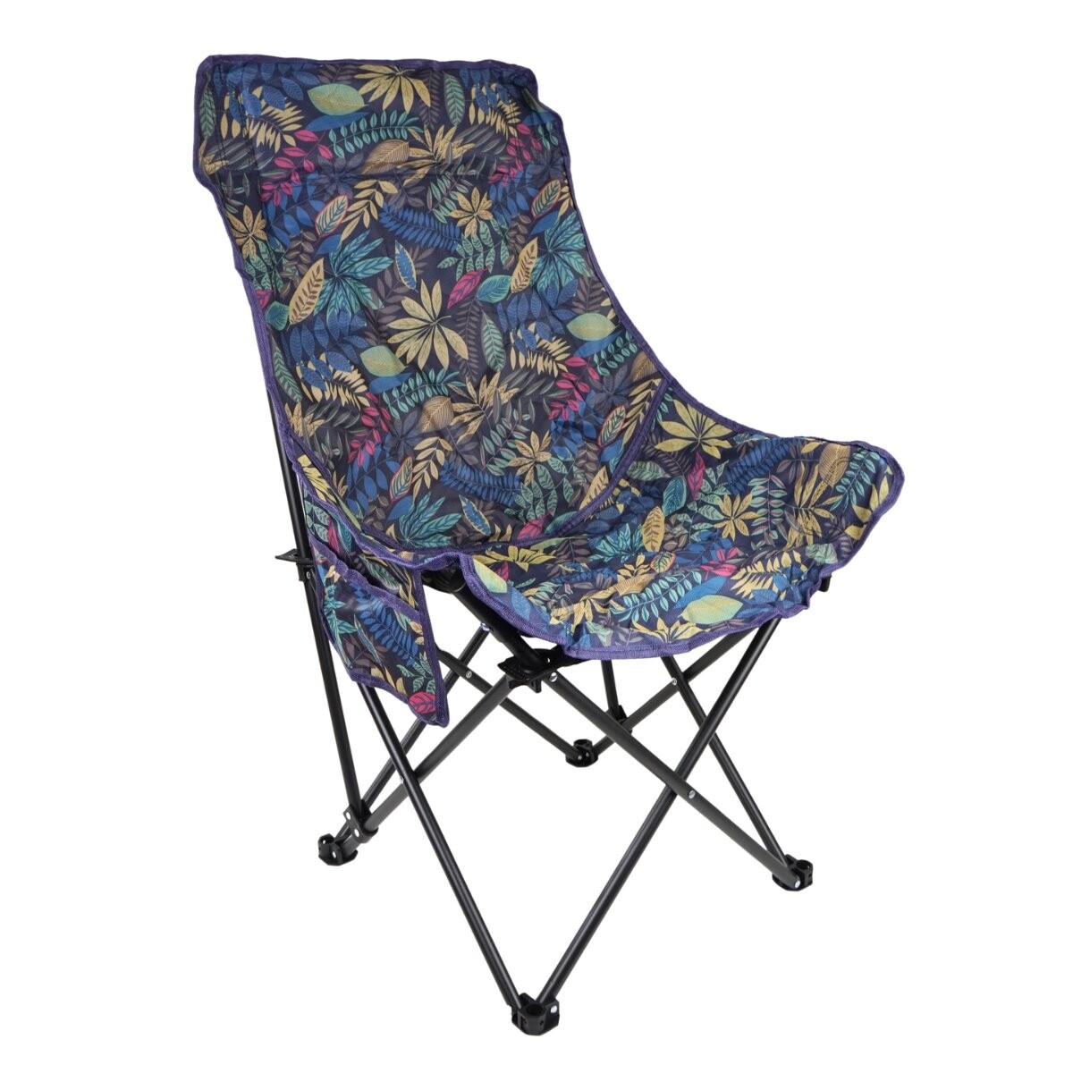 Silla plegable con diseño 