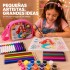 Set de Arte Infantil con Bolso 57 Piezas para Pintar y Dibujar ROSA