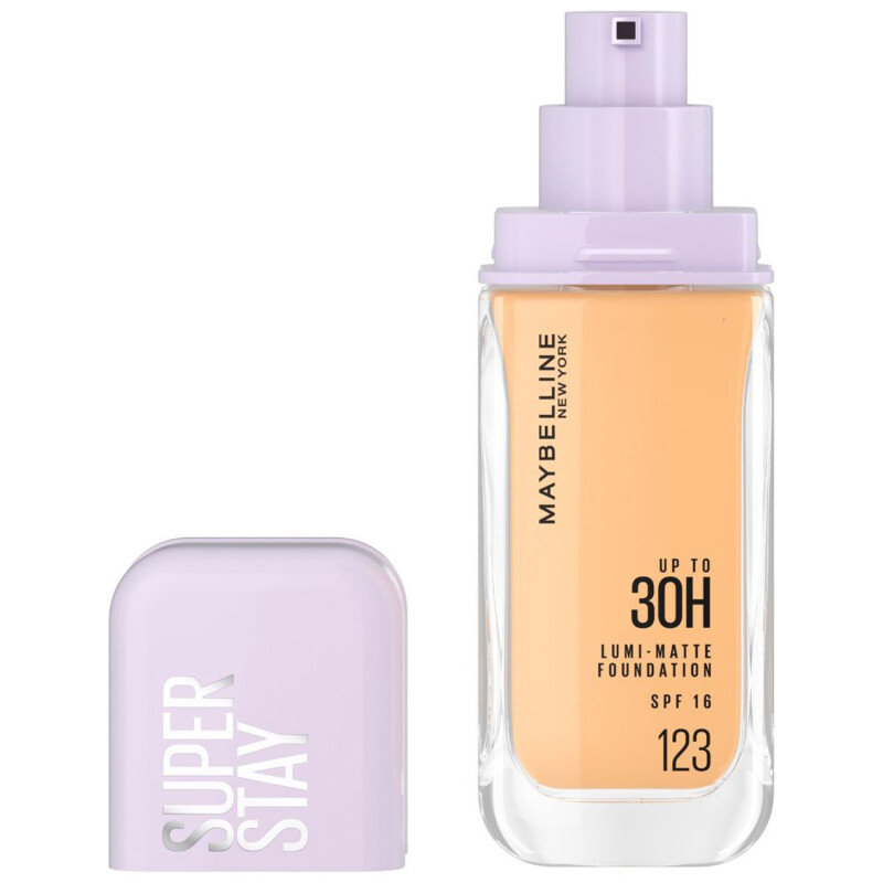 Base de Maquillaje Maybelline stay Lumi-Matte 123