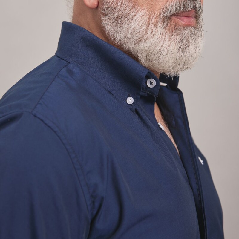 CAMISA OXFORD AZUL