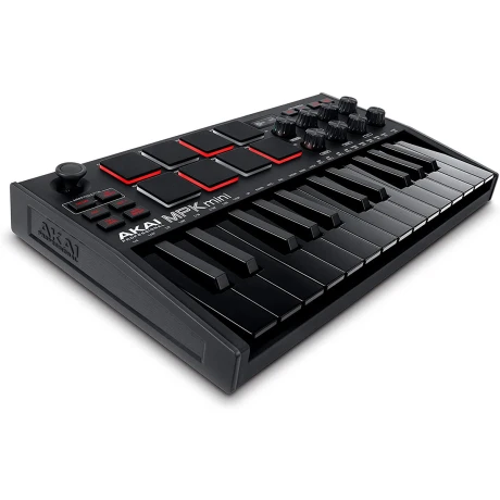 Controlador Midi Akai Akai Mpkmini3 Black Controlador Midi Akai Akai Mpkmini3 Black
