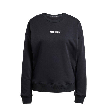 Buzo de Mujer Adidas Essentials Linear Negro - Blanco