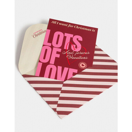 Set De Postales Navideñas Combinacion Multicolor