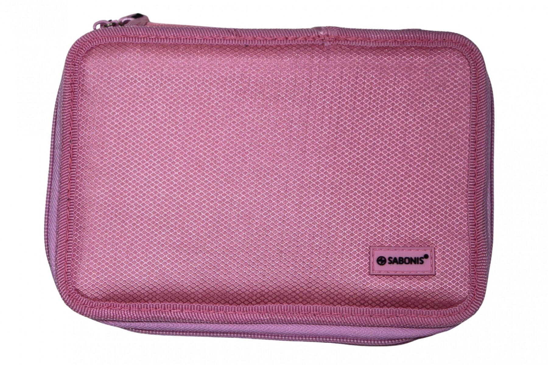 CARTUCHERA SABONIS DE 3 PISOS SIN UTILES - ROSADO CLARO 