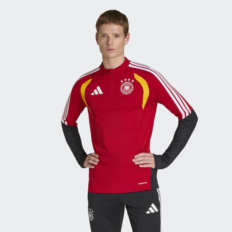 Buzo Adidas Entrenamiento Tiro Alemania 26 Rojo