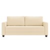 SOFA 3 CUERPOS - TELA PET FRIENDLY BEIGE SOFA 3 CUERPOS - TELA PET FRIENDLY BEIGE