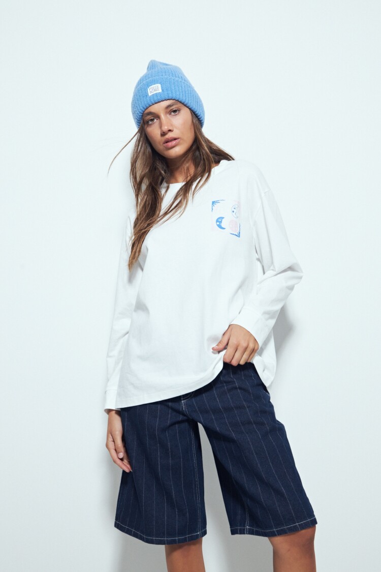 REMERA YELLOWSTONE Blanco