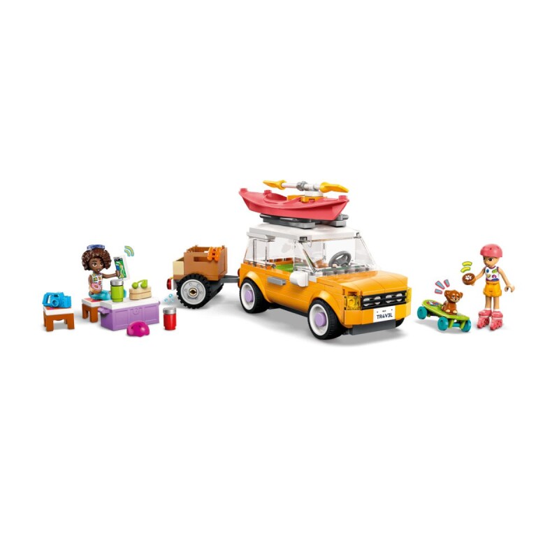 Bloques para armar Lego Friends Excursión en auto de carretera 220 pcs 6+ Bloques Para Armar Lego Friends Excursión En Auto De Carretera 220 Pcs 6+