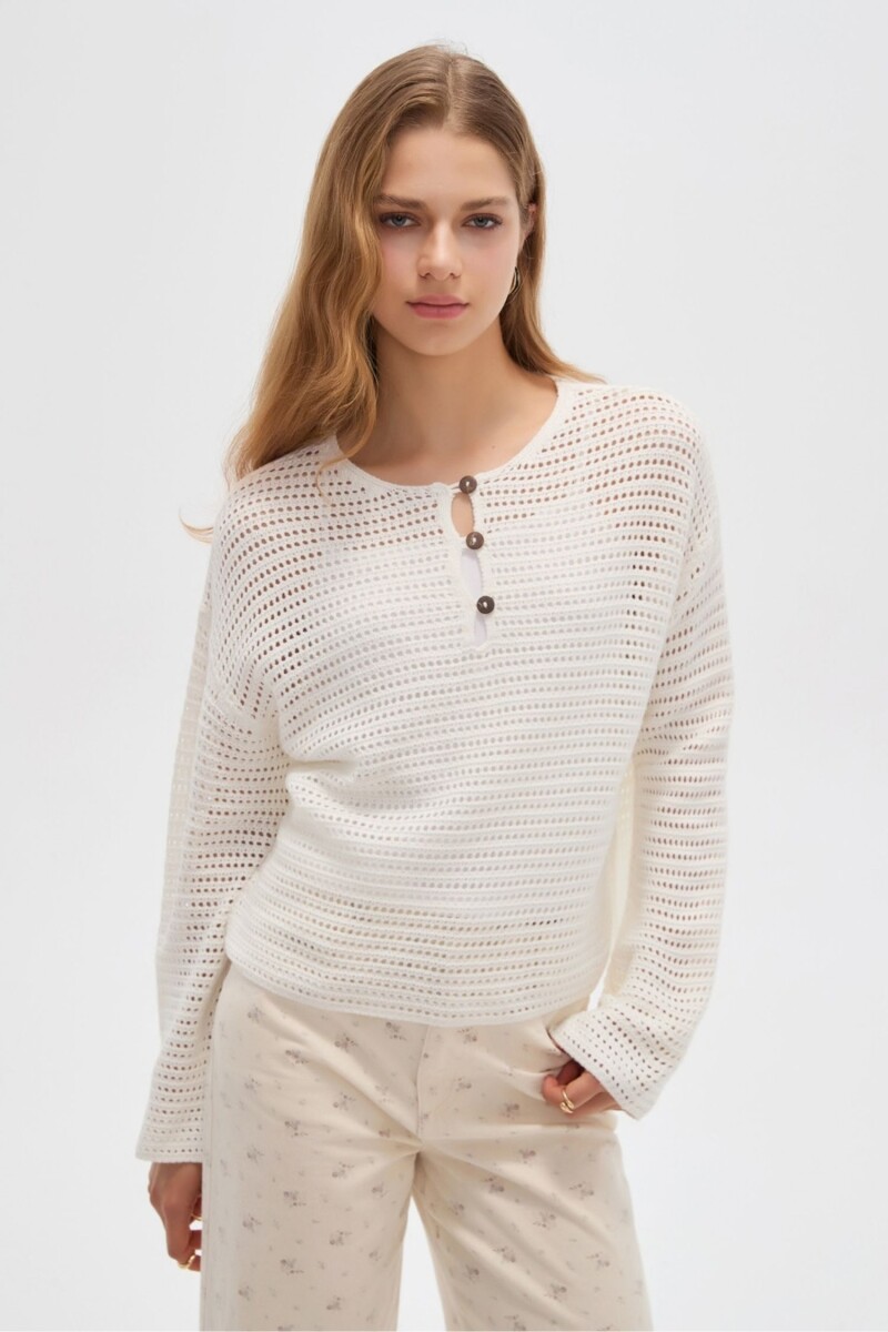 Sweater Ozara - Marfil / Off White 