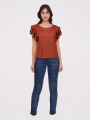 Remera Espinka Bordeaux