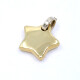 Dije en Oro 18 K Forma De Estrella Dije en Oro 18 K Forma De Estrella