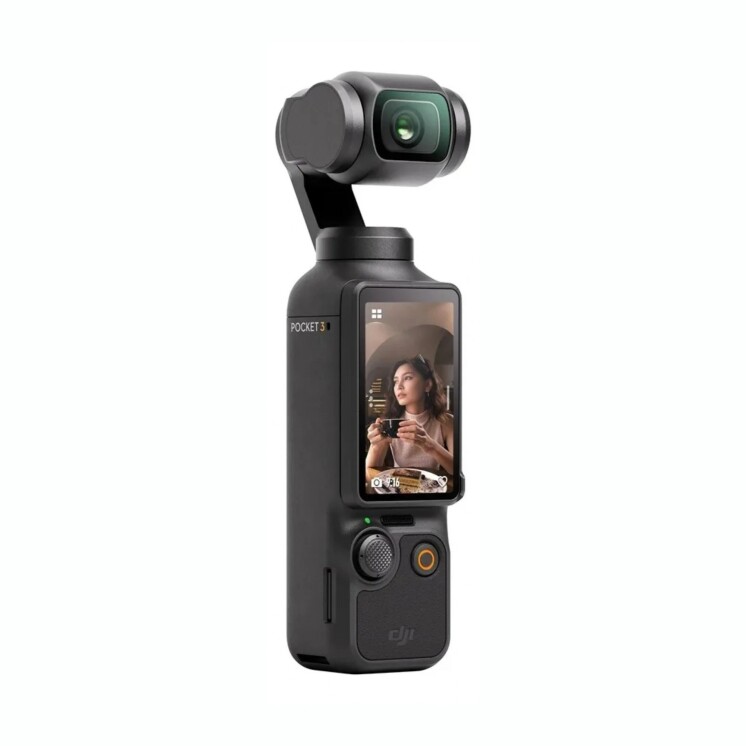 Cámara DJI Osmo Pocket 3 4K con Estabilizador de 3 Ejes Cámara DJI Osmo Pocket 3 4K con Estabilizador de 3 Ejes